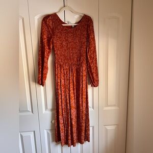 Long Sleeve Midi Dress